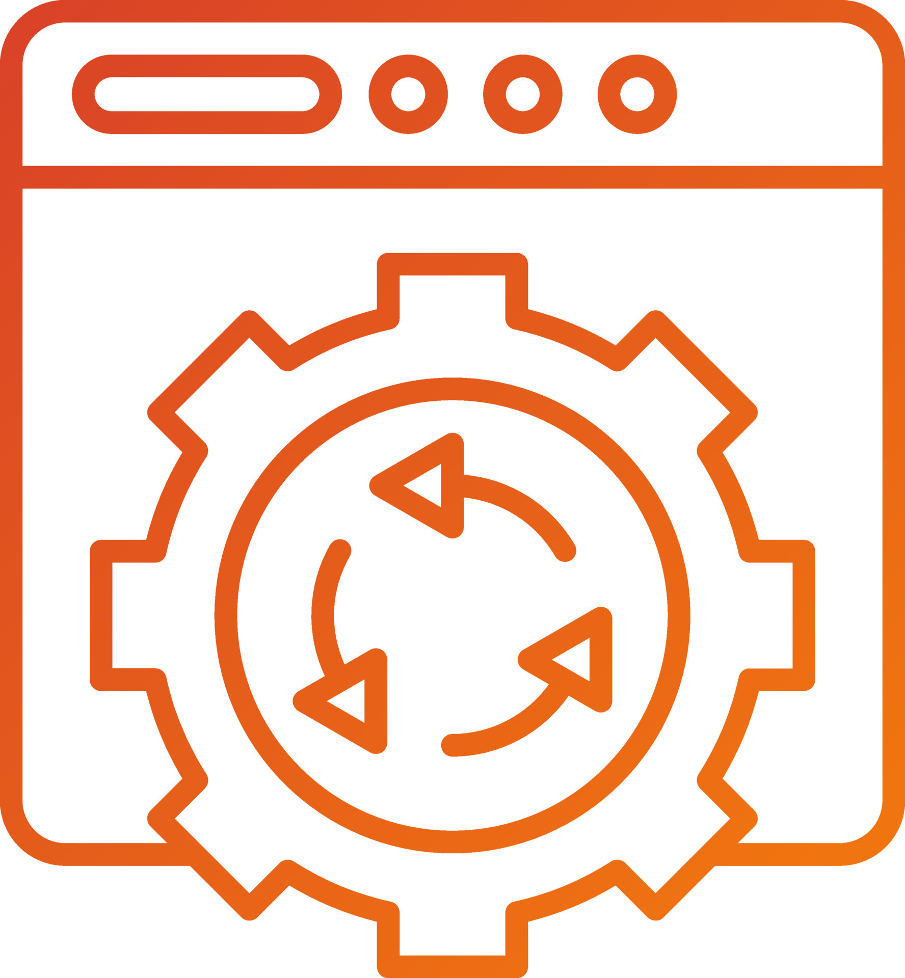 Automation Icon Style 21655649 Vector Art at Vecteezy