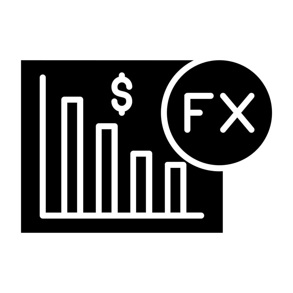 Forex Icon Style vector