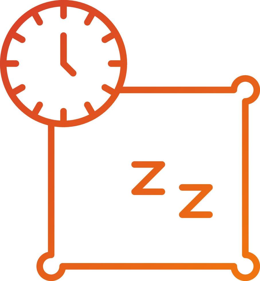 Nap Icon Style vector