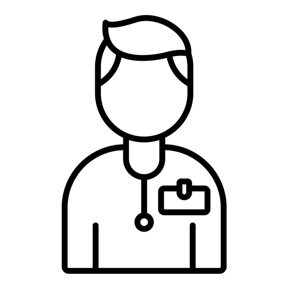 PR Specialist Male vector icon