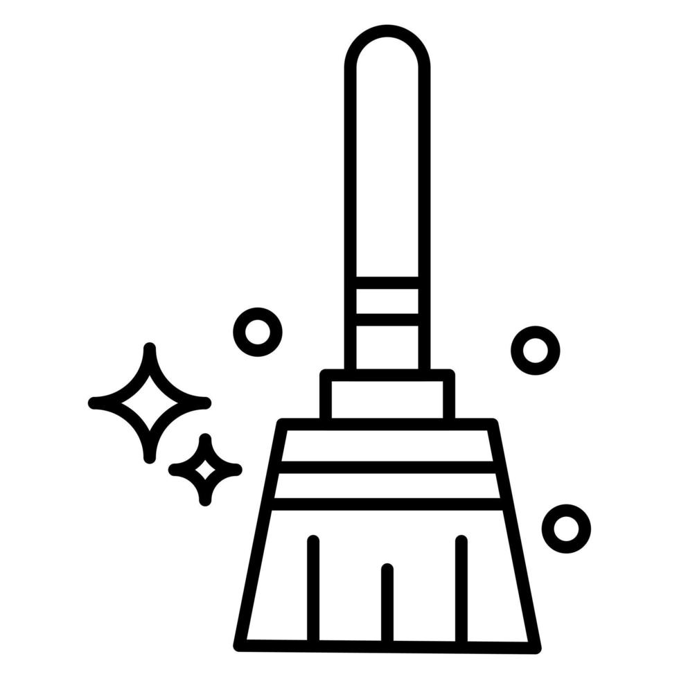 Broom vector icon