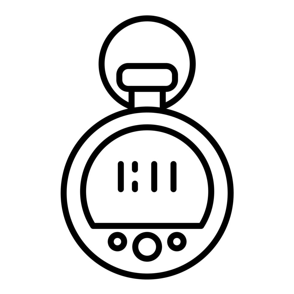 Digital Clock vector icon