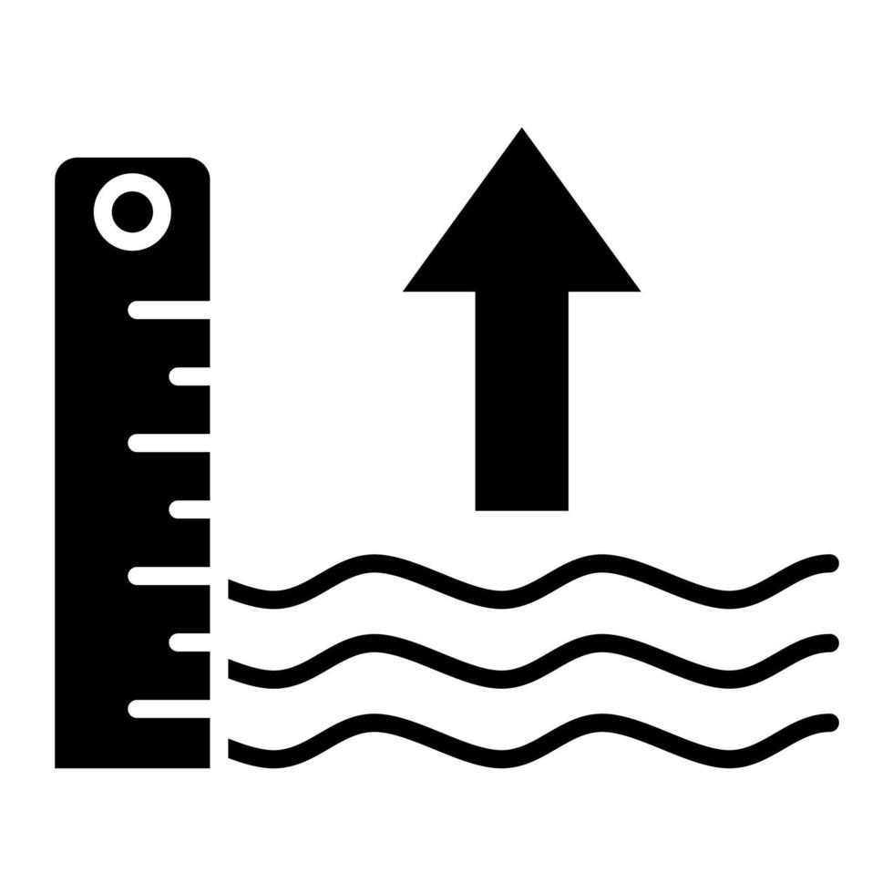 High Tide vector icon