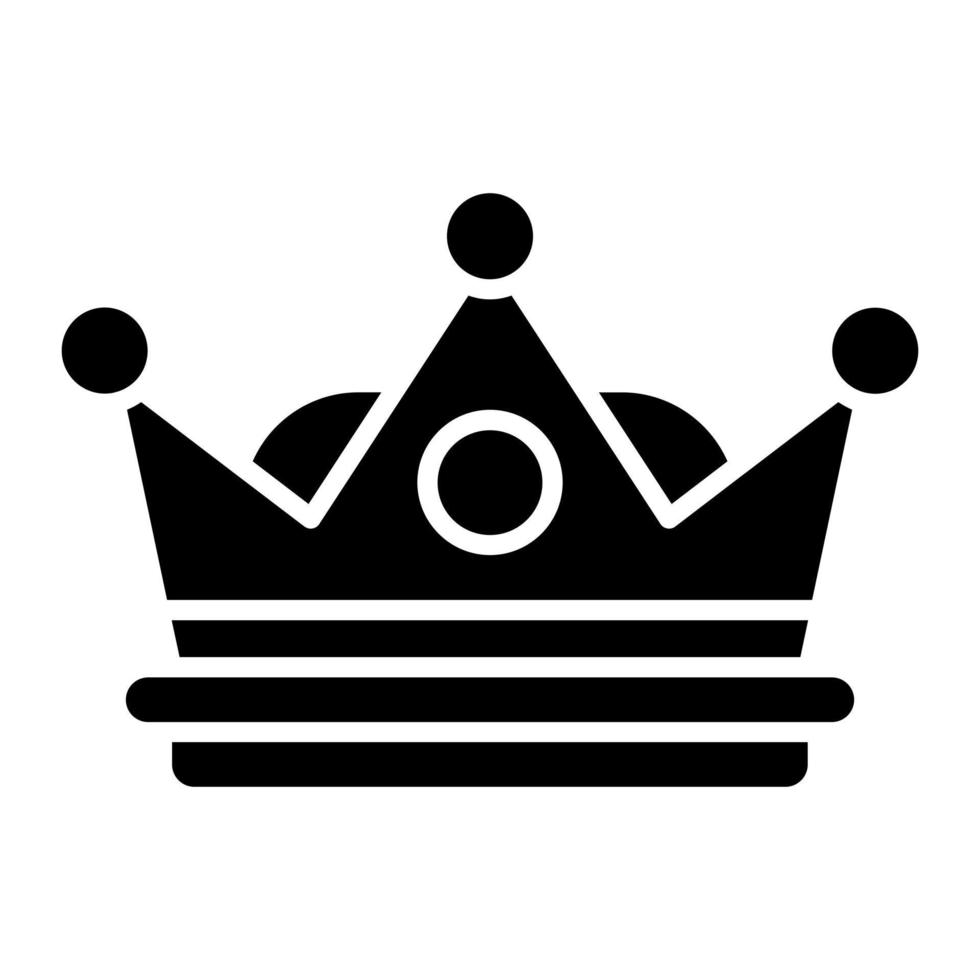 King Crown vector icon