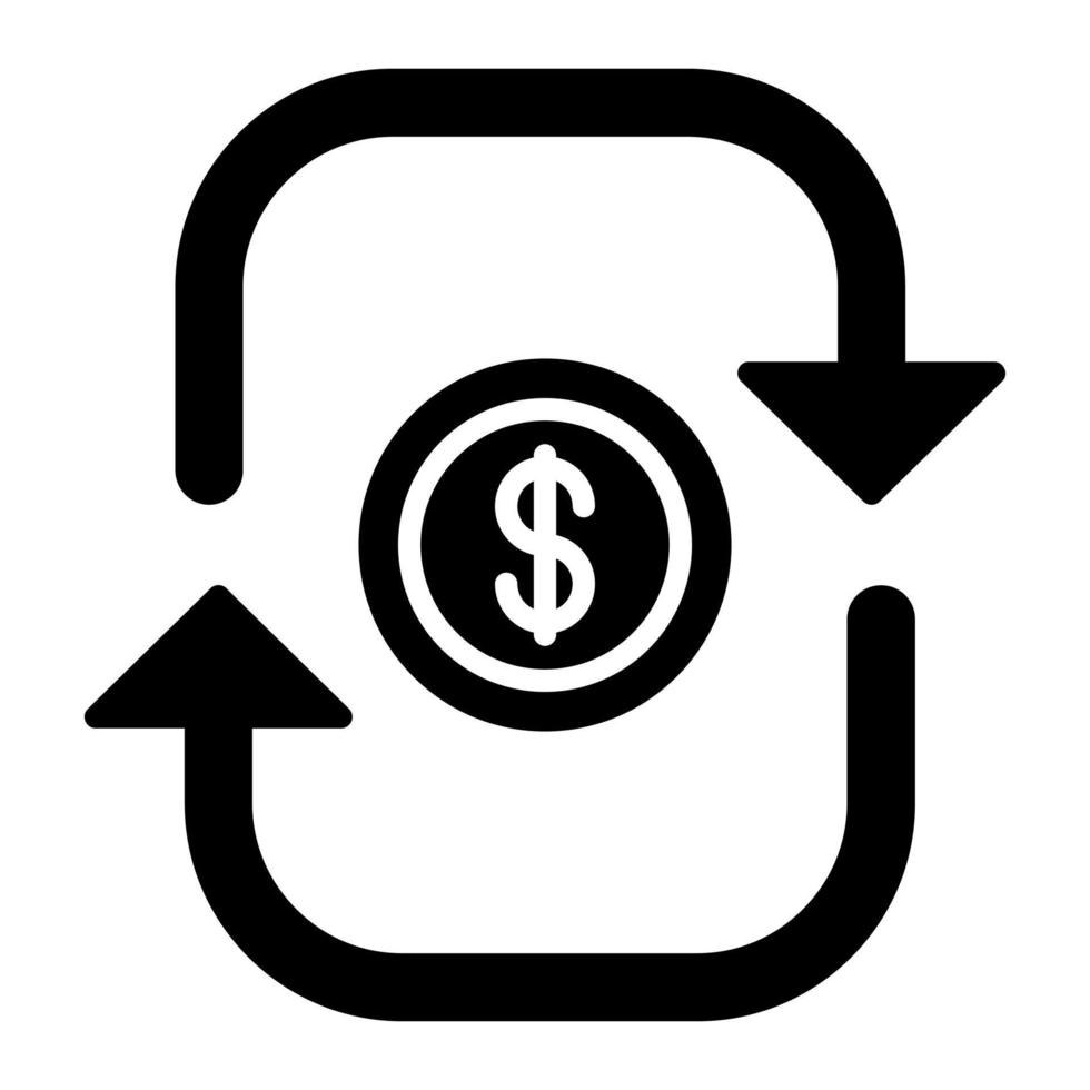 Wire Transfer vector icon