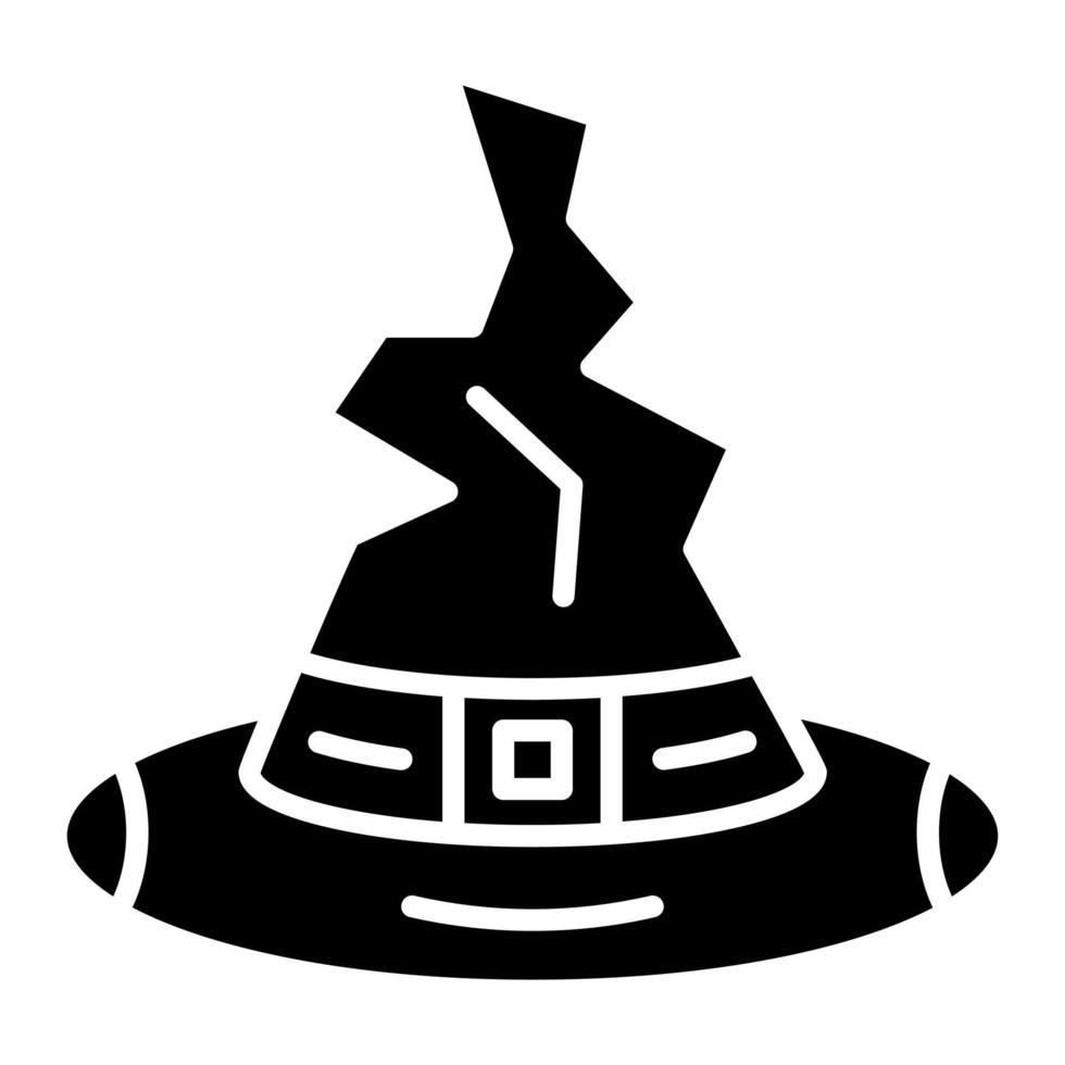 Witch Hat vector icon