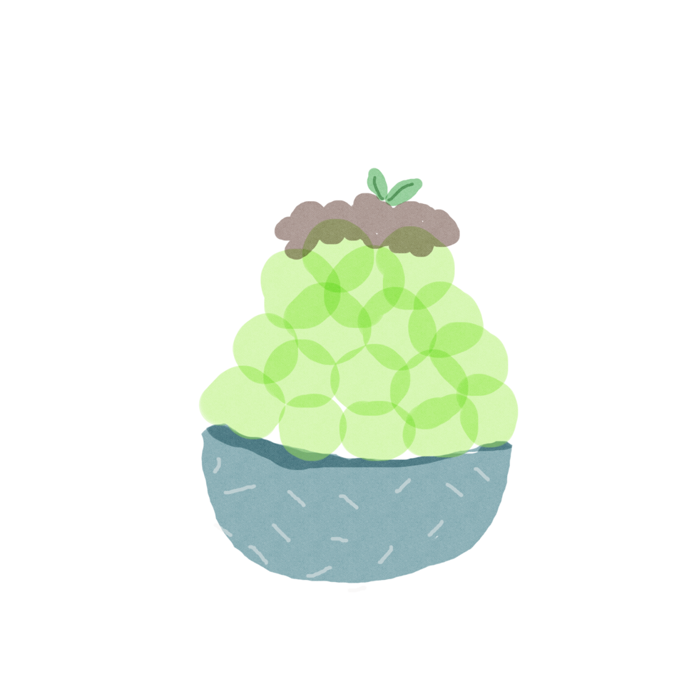 Sweet Bingsu melon png