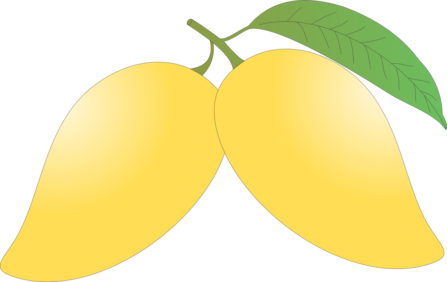 Mango fruit 3D Thai fruit PNG 21656068 PNG