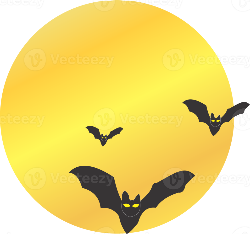 le lune Halloween png