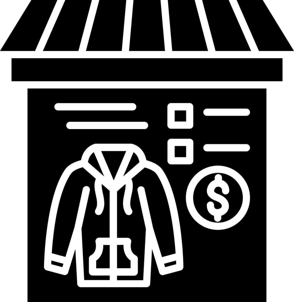 masa mercado Moda icono estilo vector