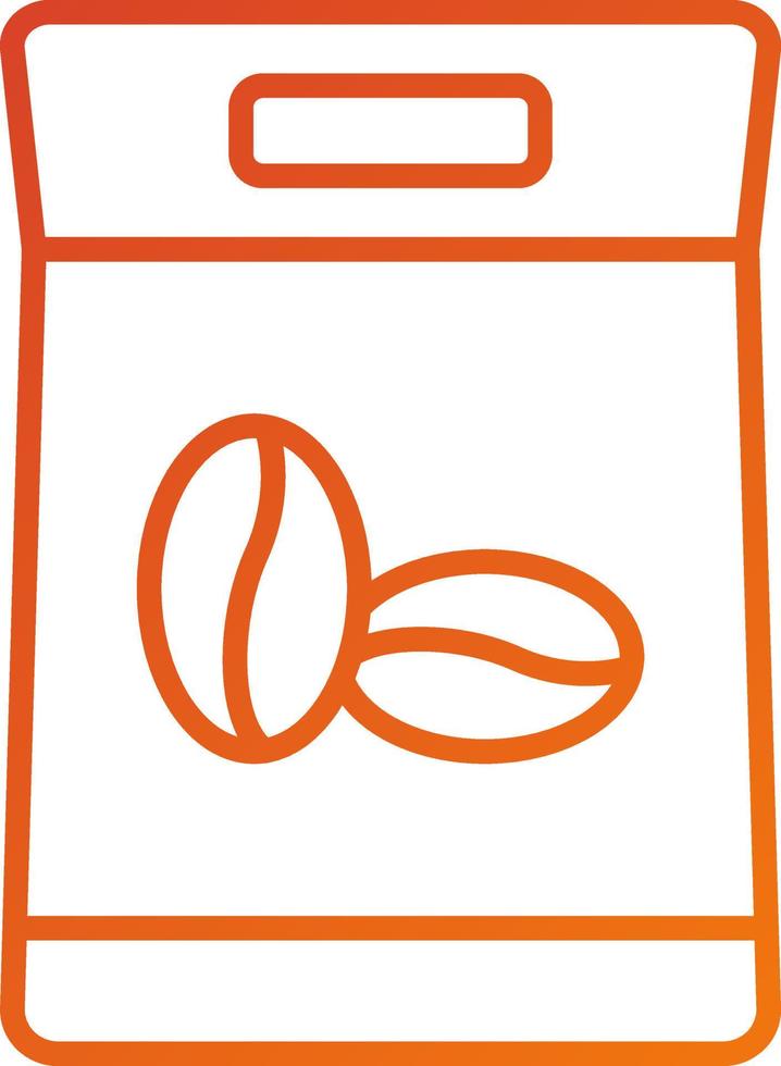 Bean Bag Icon Style vector
