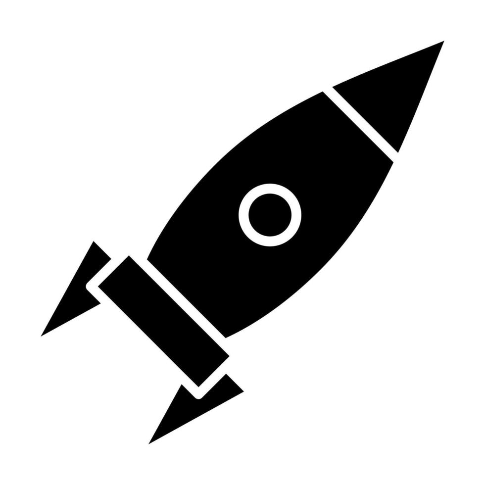 Launch Icon Style vector