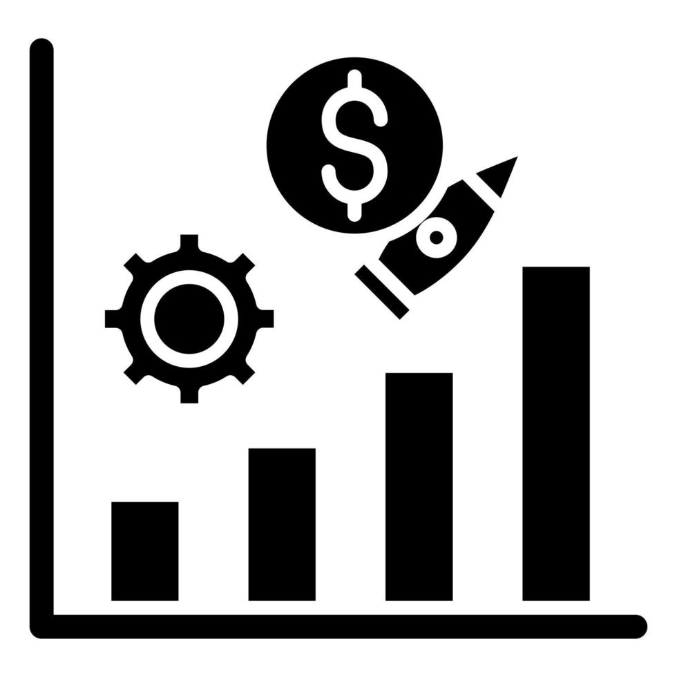 Business Growth Icon Style 21656323 Vector Art at Vecteezy
