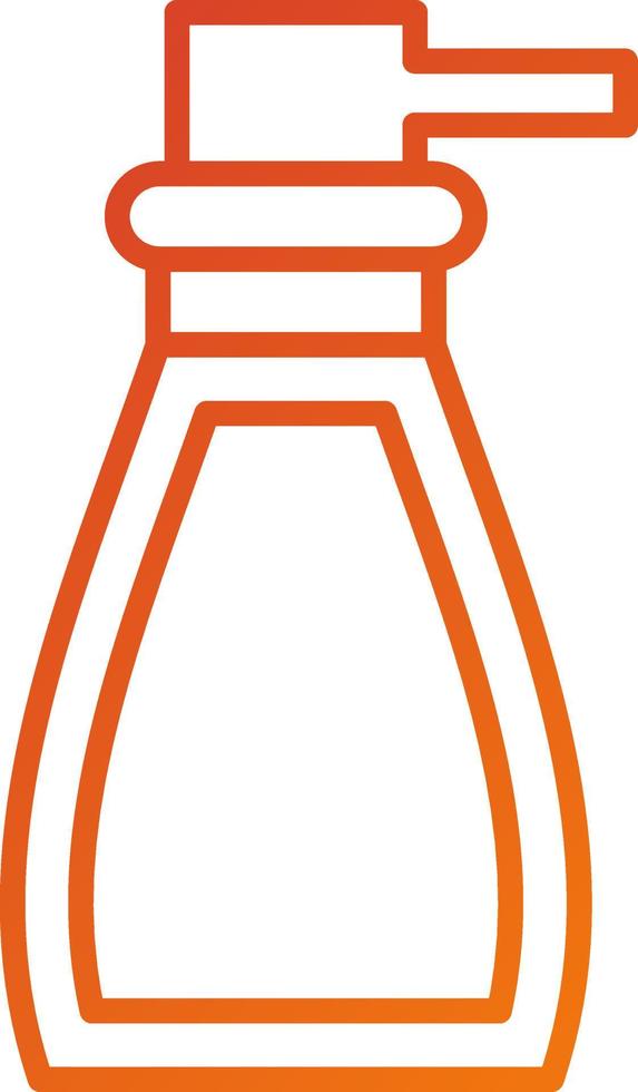 Wash Bottle Icon Style vector
