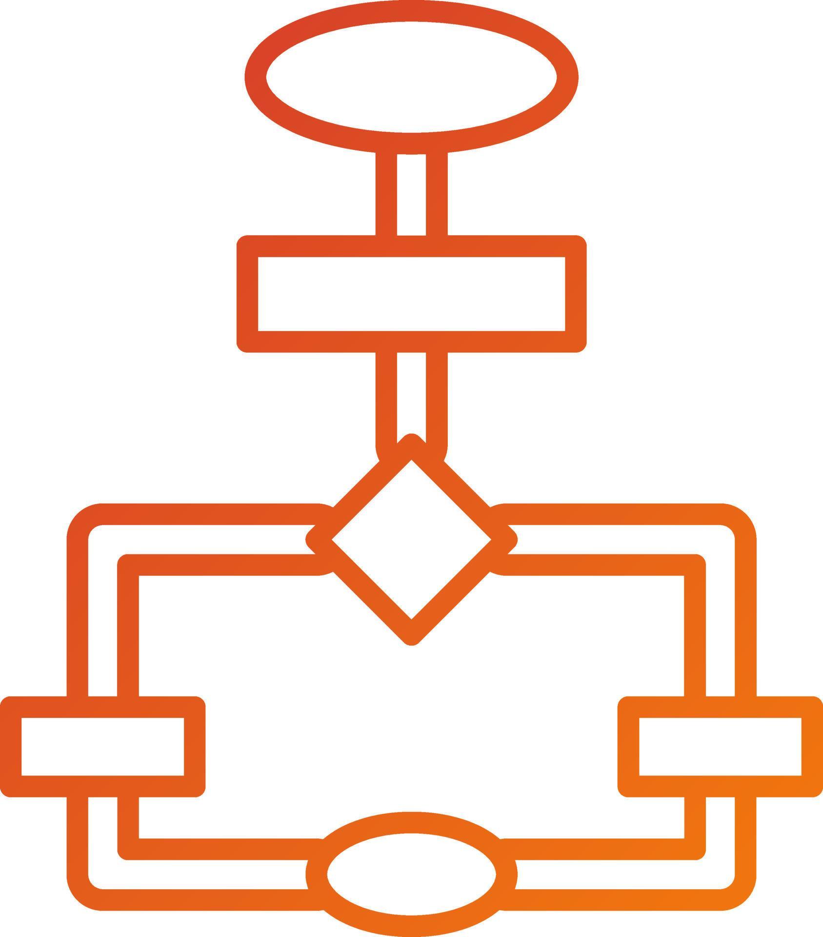Flowchart Icon Style 21656511 Vector Art at Vecteezy
