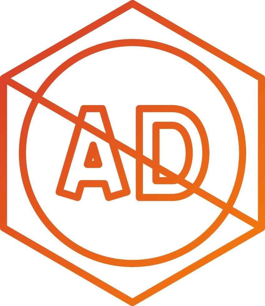 Ad Extension Icon Style vector