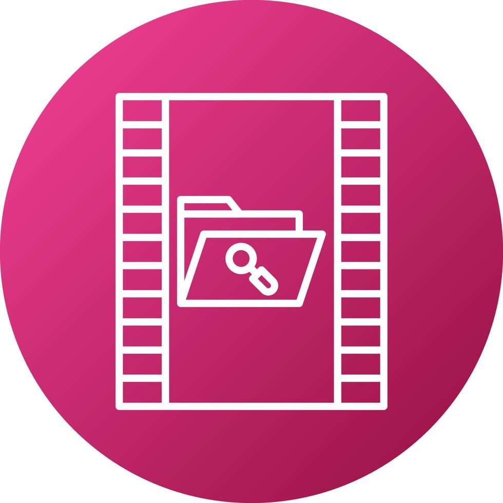 Crime File Icon Style vector