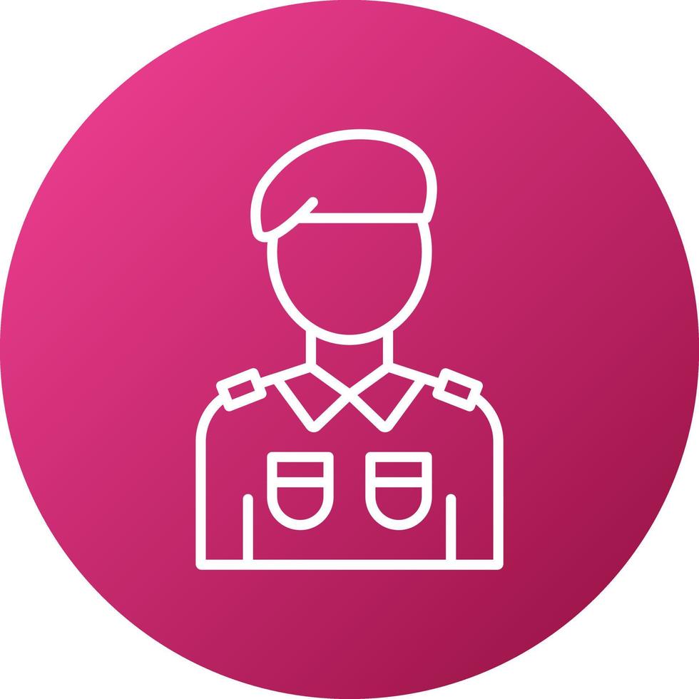 Soldier Icon Style vector