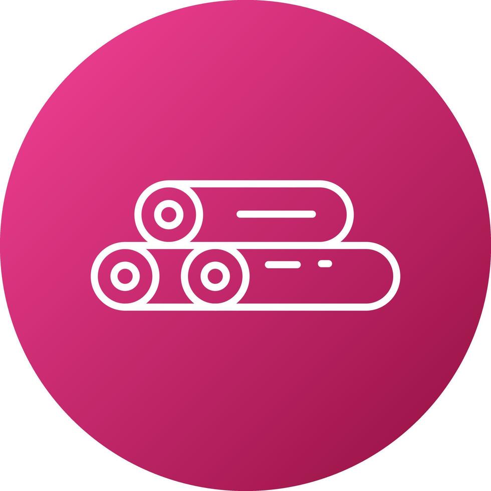 Log Icon Style vector