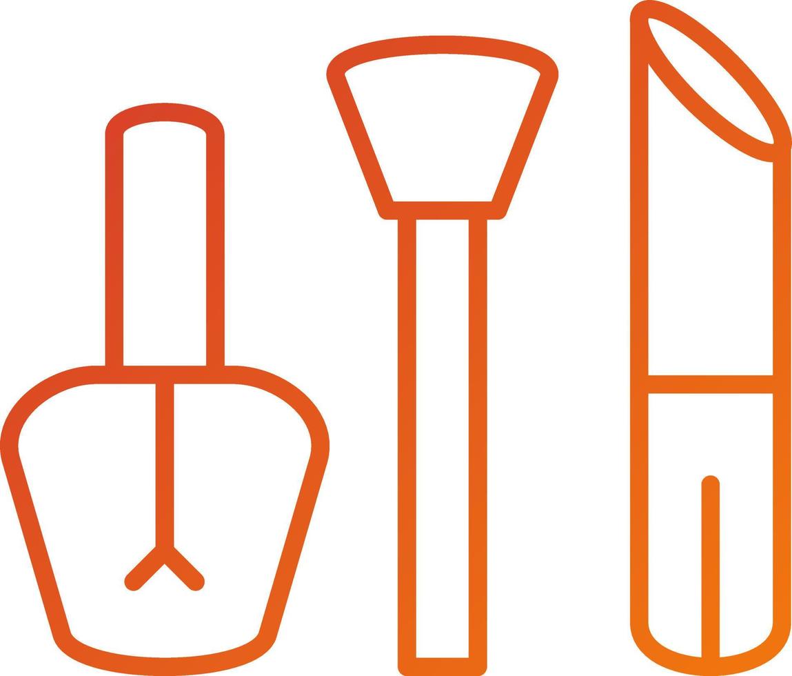 Make Up Icon Style vector