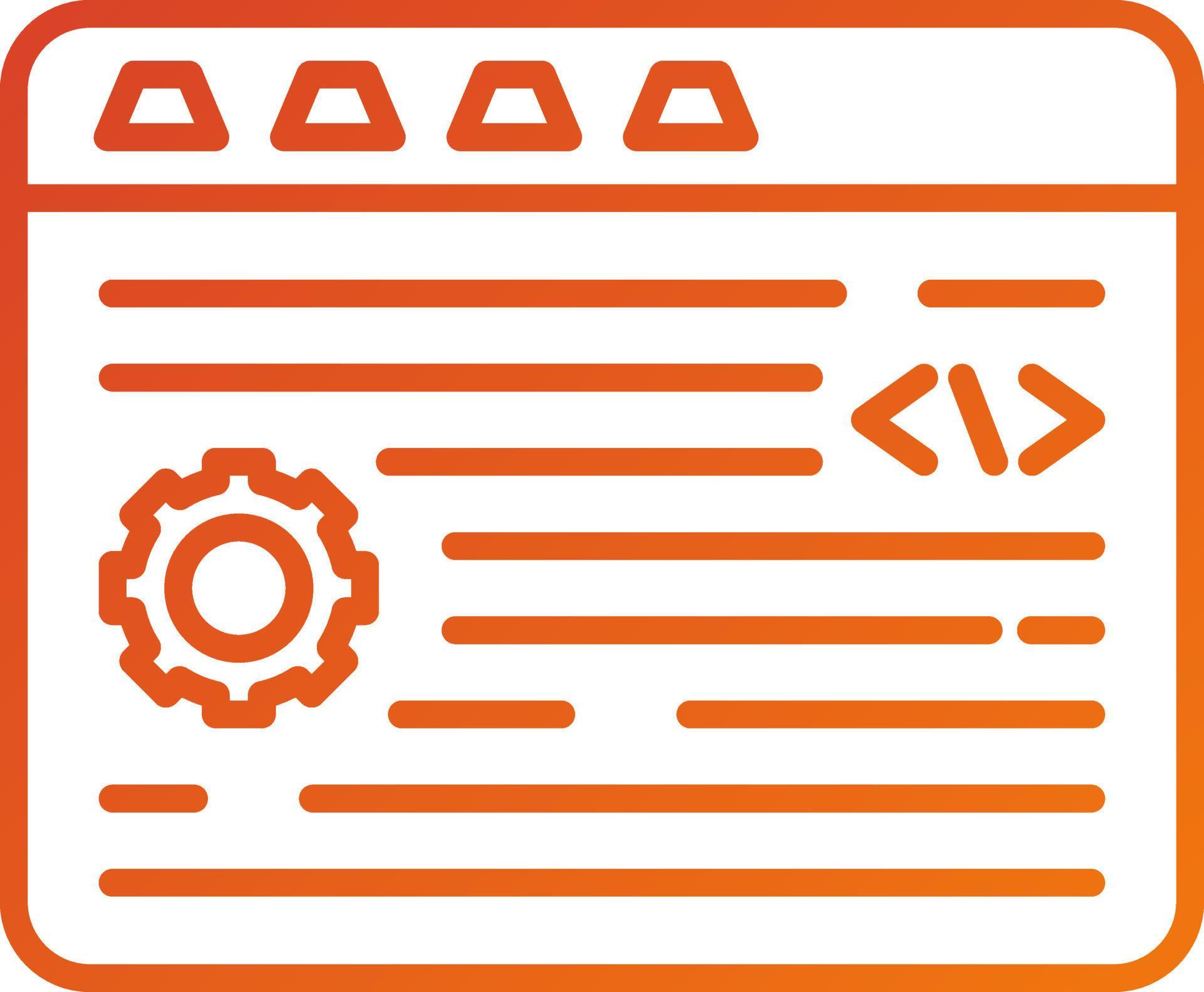 Programming Icon Style 21657076 Vector Art at Vecteezy