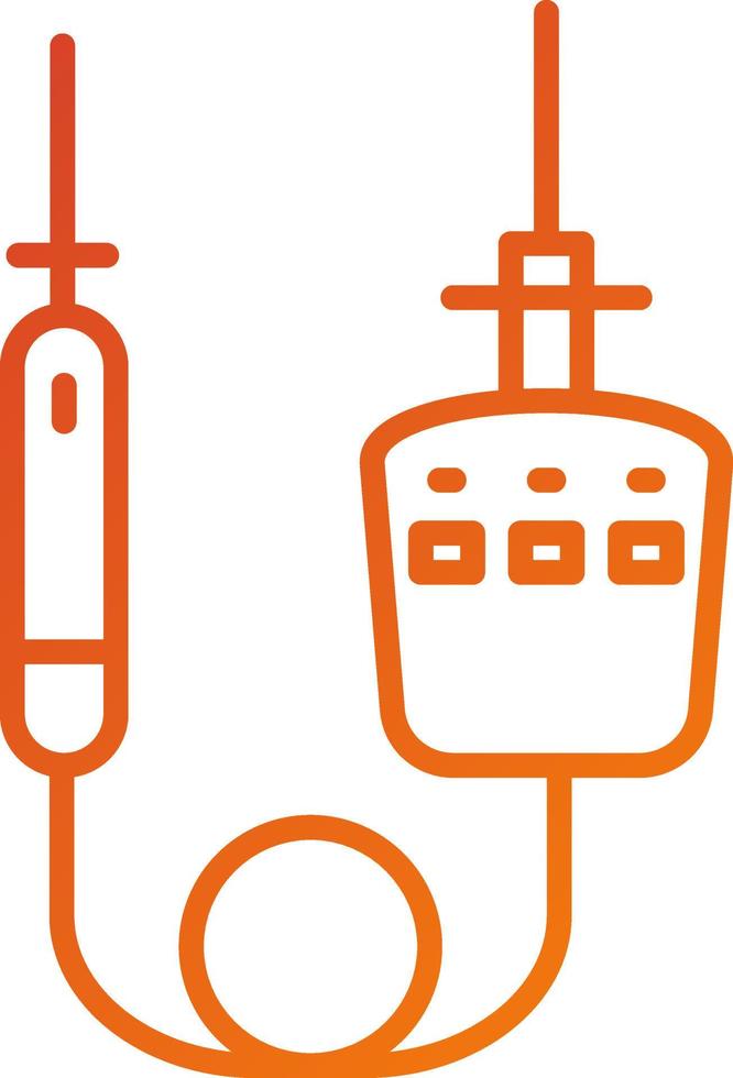 Voltage Indicator Icon Style vector