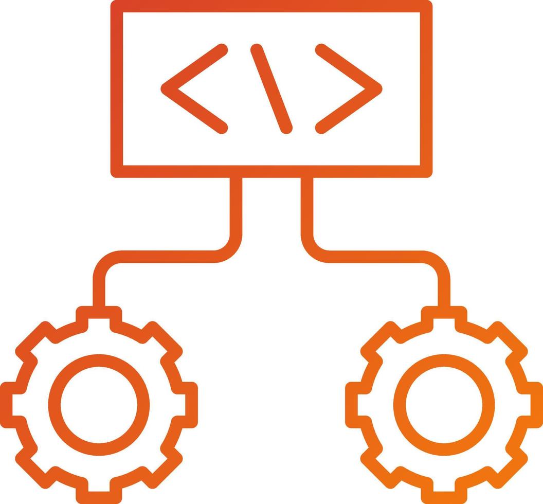 Code Setting Icon Style 21657163 Vector Art at Vecteezy