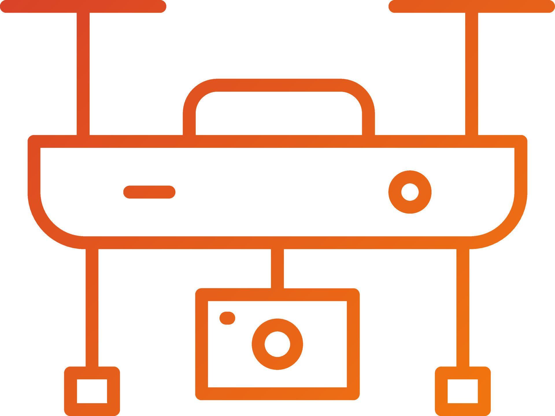 Camera Drone Icon Style 21657310 Vector Art at Vecteezy
