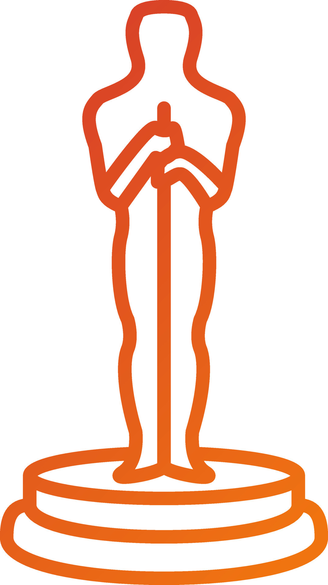 estilo de icono de premio oscar 21657466 Vector en Vecteezy