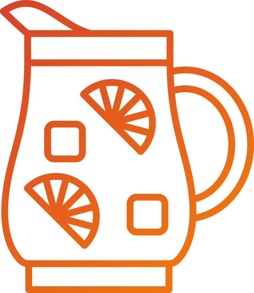 Sangria Icon Style vector