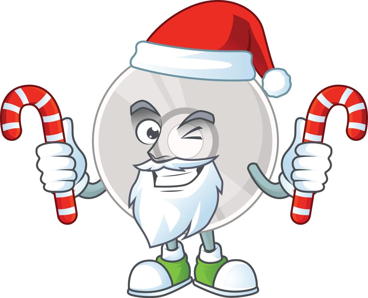 Cartoon character of compact disk vector