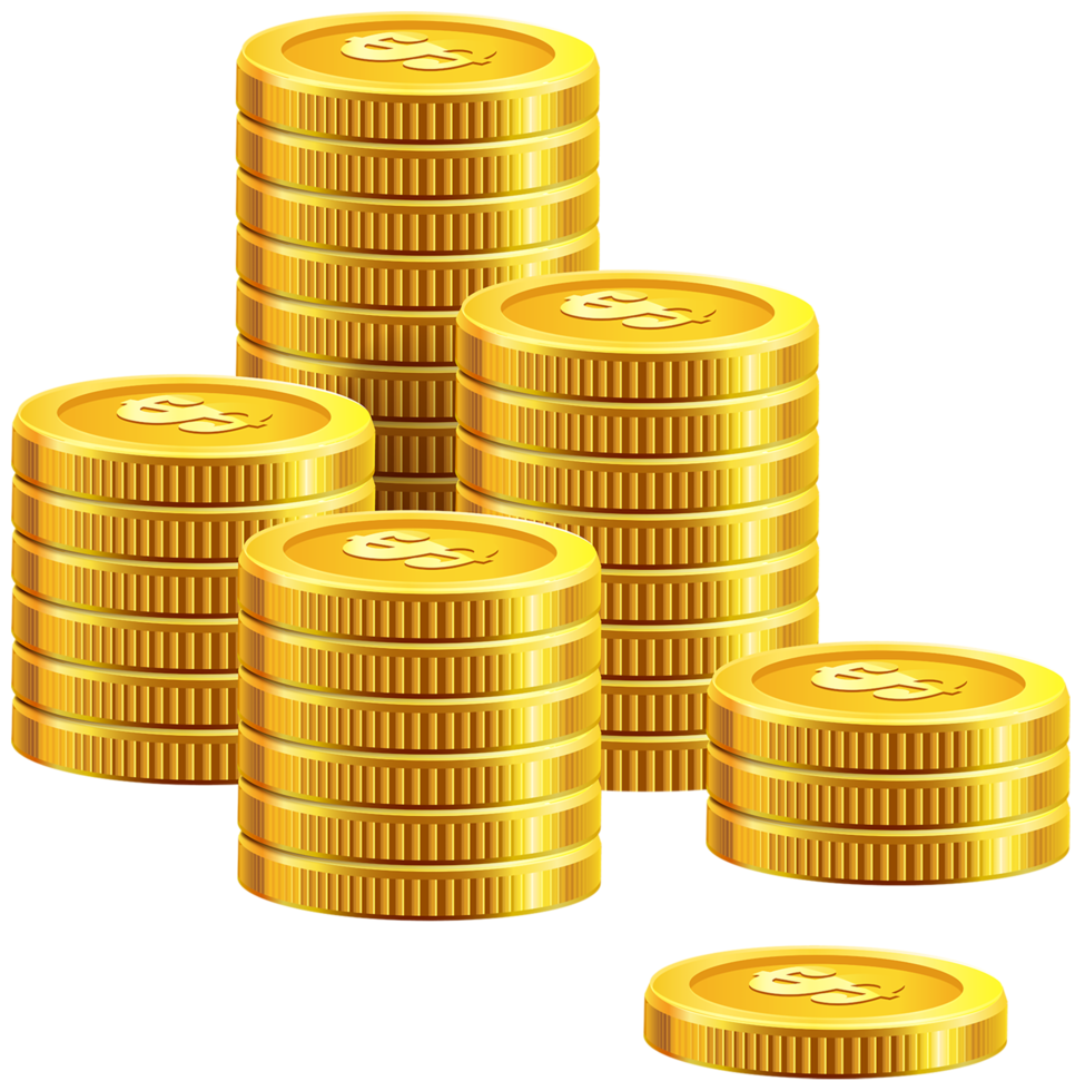 Pile of Coins png