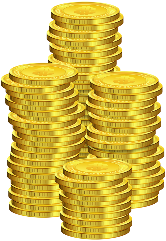 Pile of Coins png