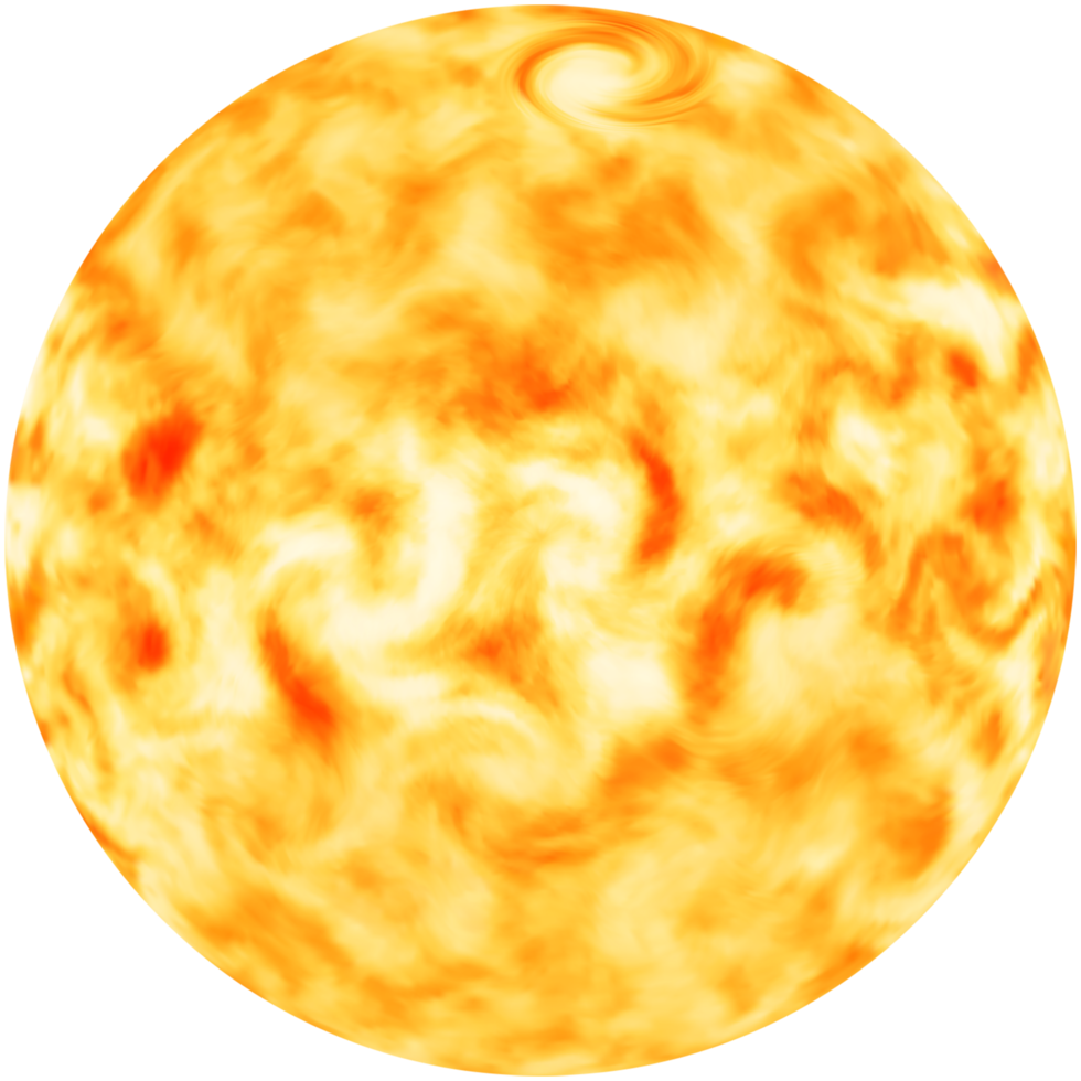 sole pianeta spazio png