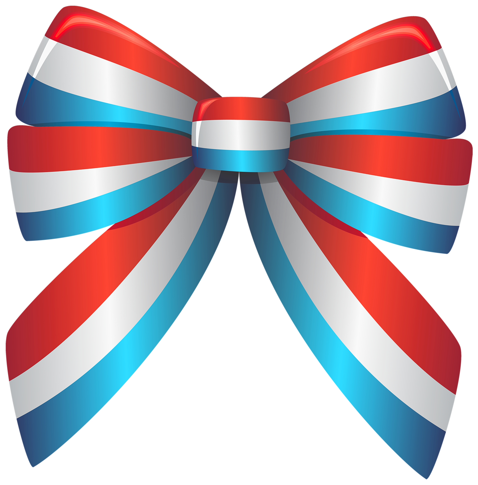 Red White and Blue Ribbon 21657615 PNG
