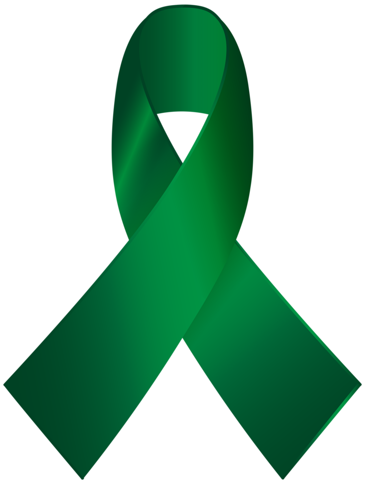 Green Awareness Ribbon png