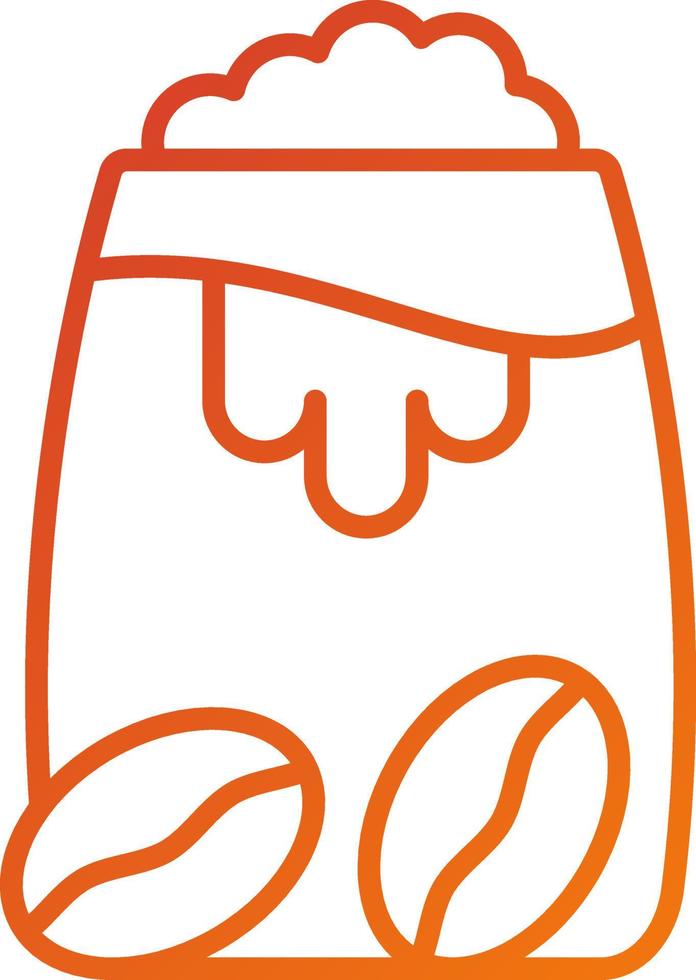 Dalgona Icon Style vector