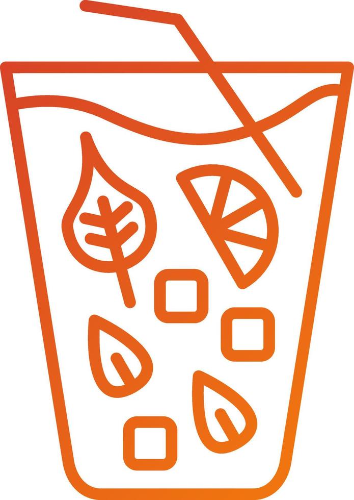 Mojito Icon Style vector
