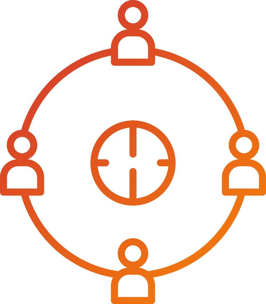 User Connection Icon Style vector