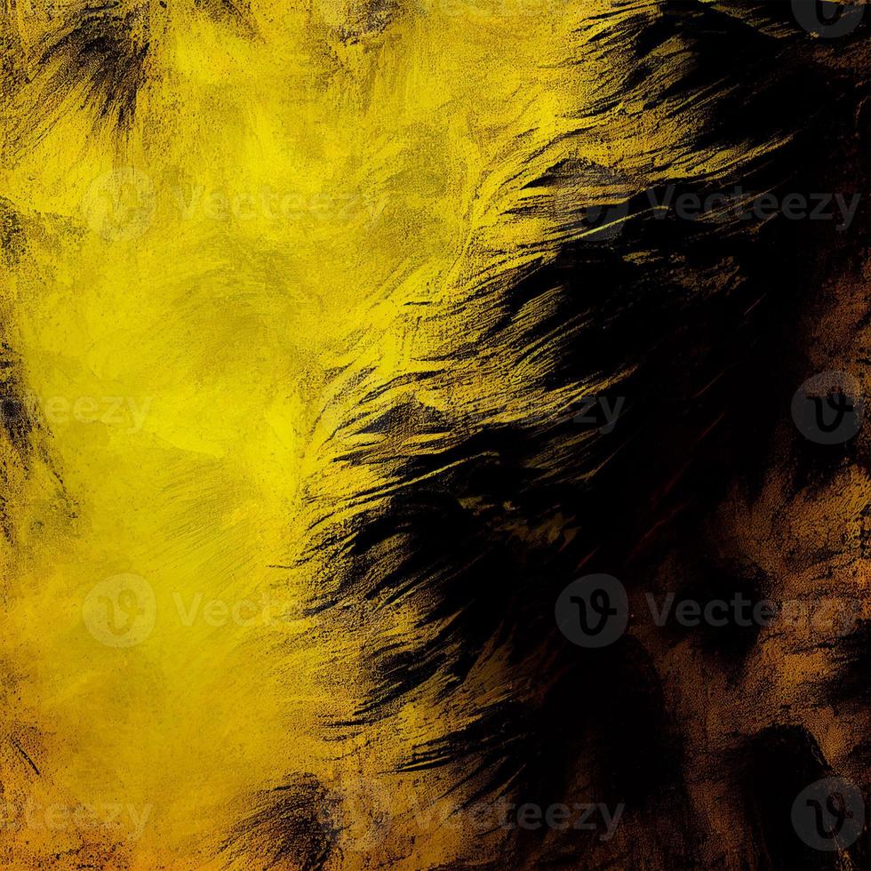 Texture brutal black and yellow background - AI generated image photo