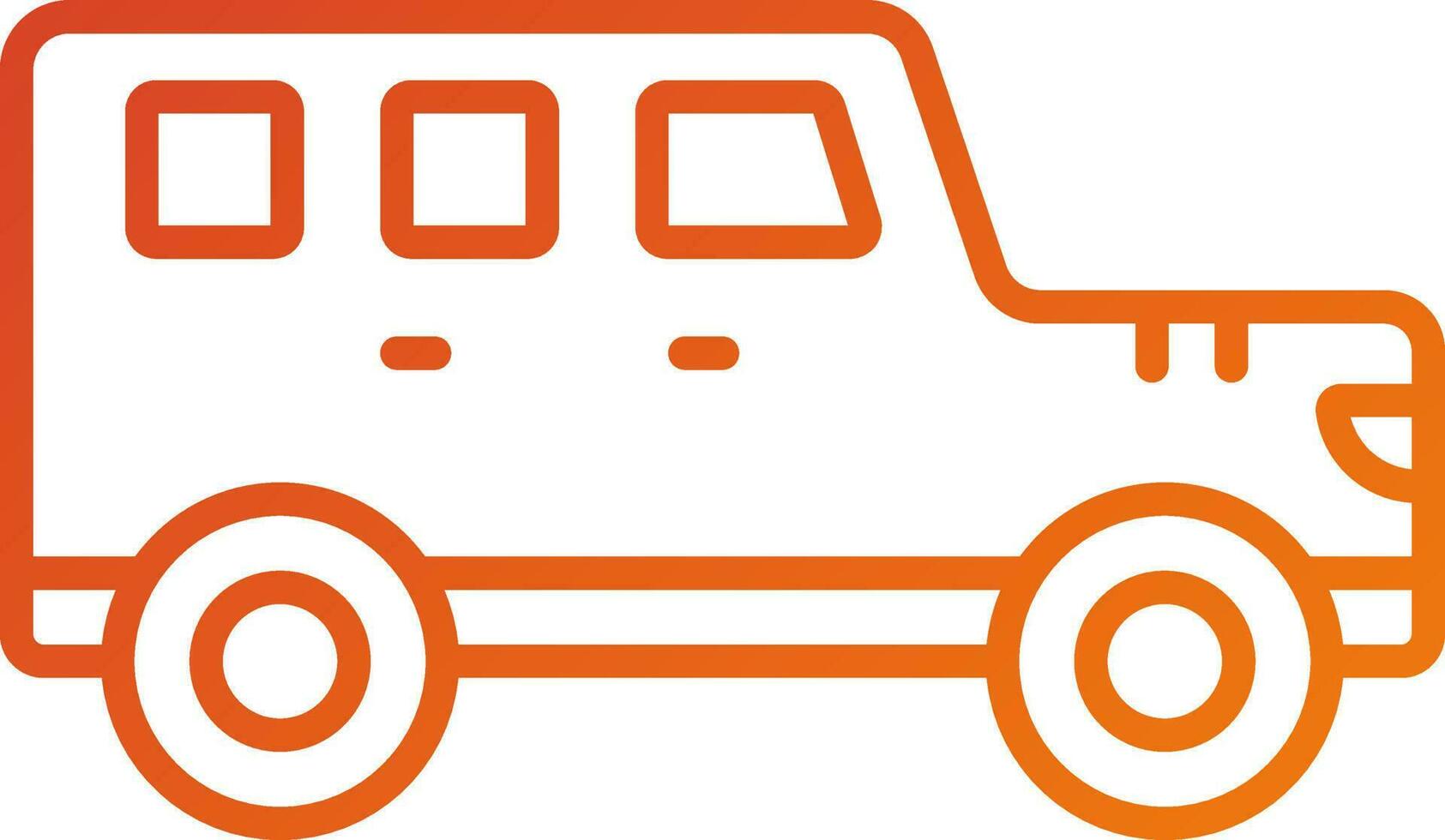 Suv Icon Style vector