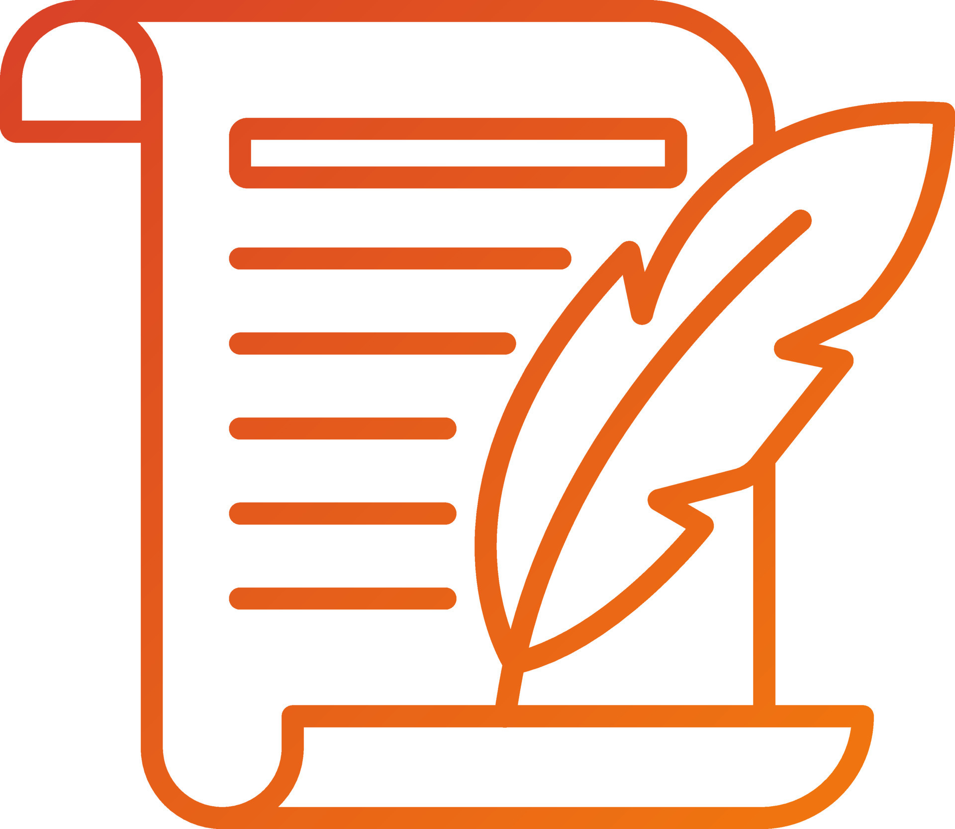 Ink And Quill Icon Style 21658761 Vector Art at Vecteezy