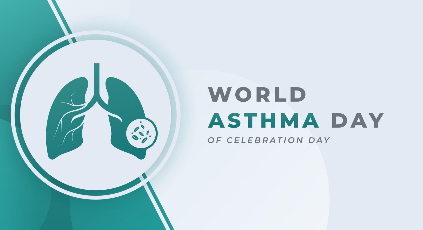 World Asthma Day Celebration Vector Design Illustration for Background