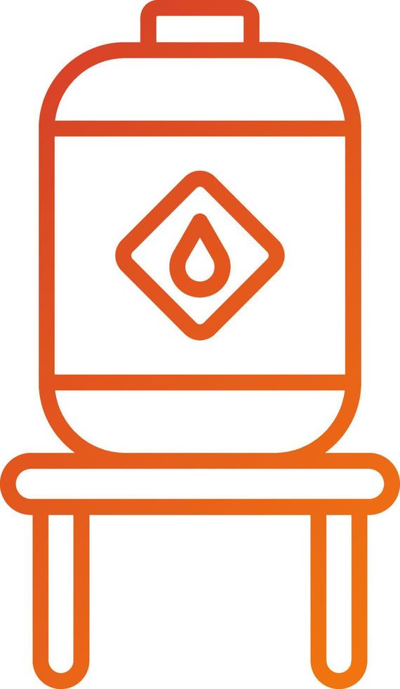 Oil Tanker Icon Style vector