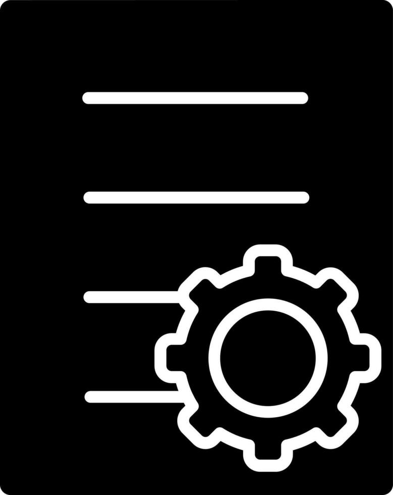 Documents Management Icon Style vector