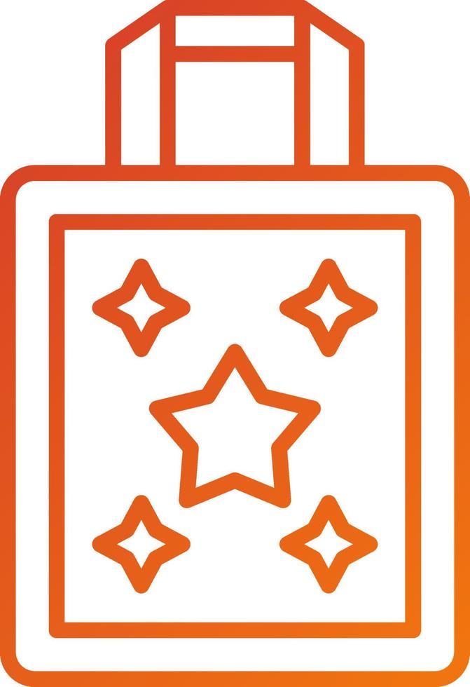 Totebag Icon Style vector