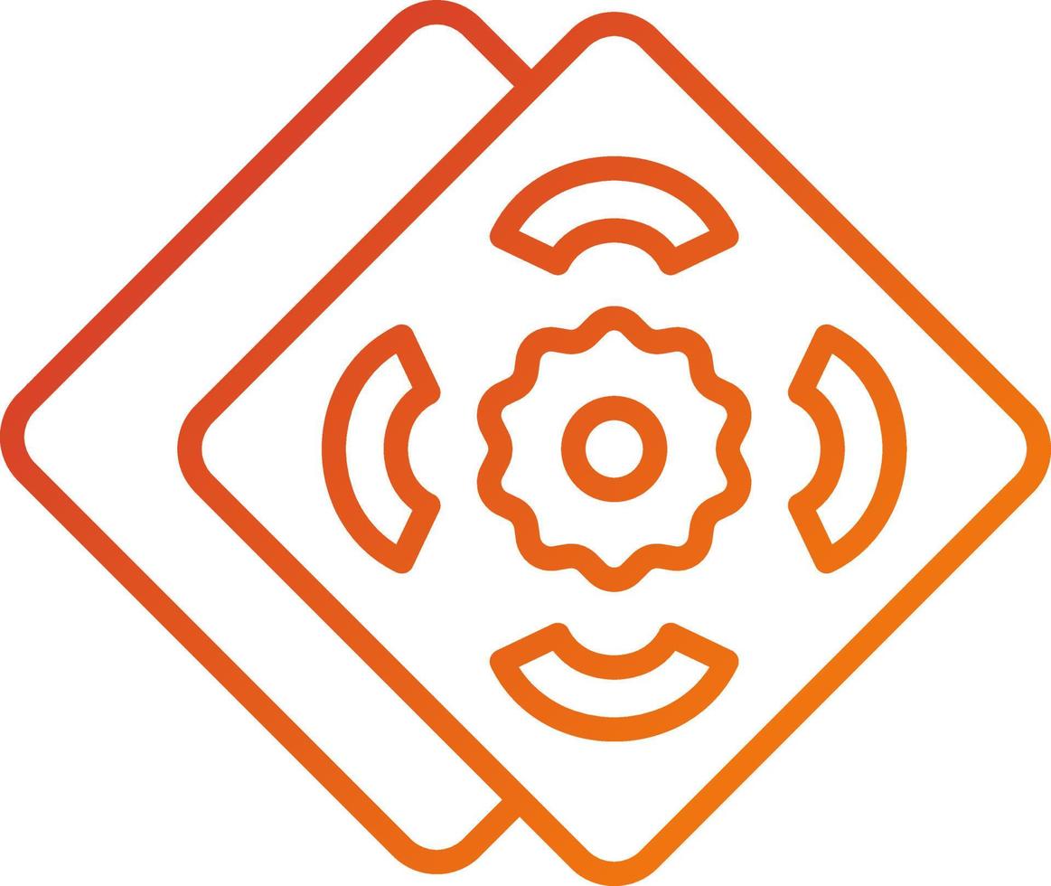 Handkerchief Icon Style vector