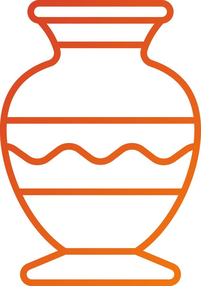 Vase Icon Style vector