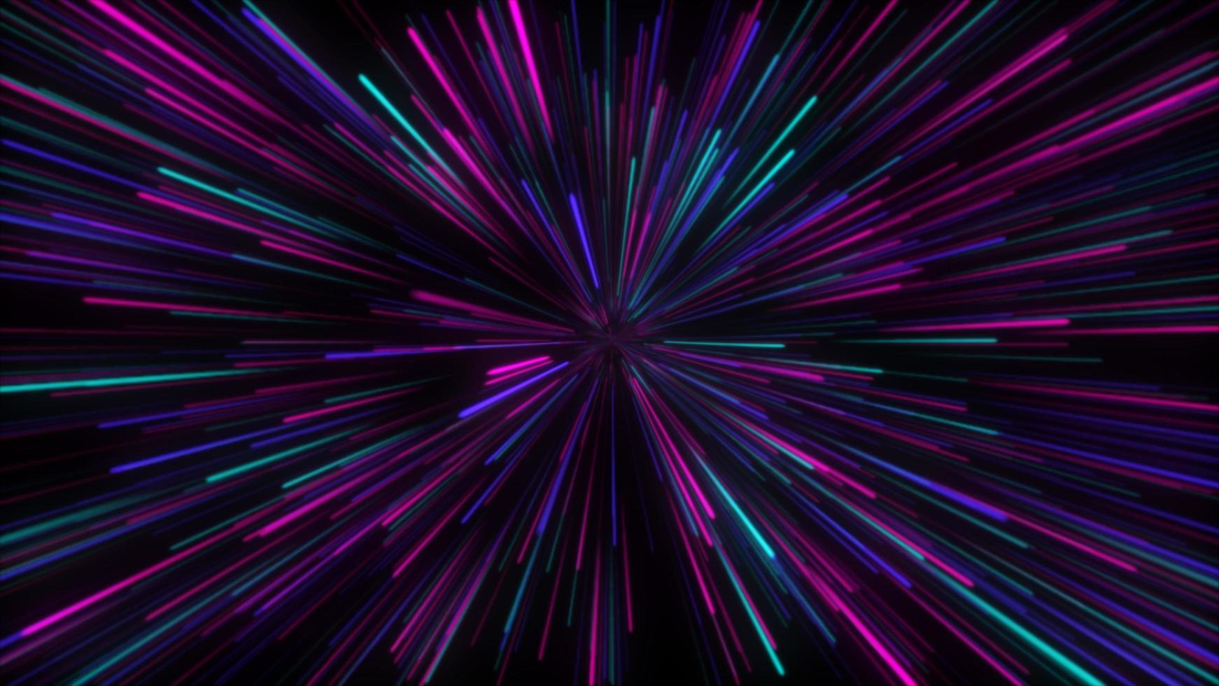 Neon Purple Hyperspace Jump Loop Background photo