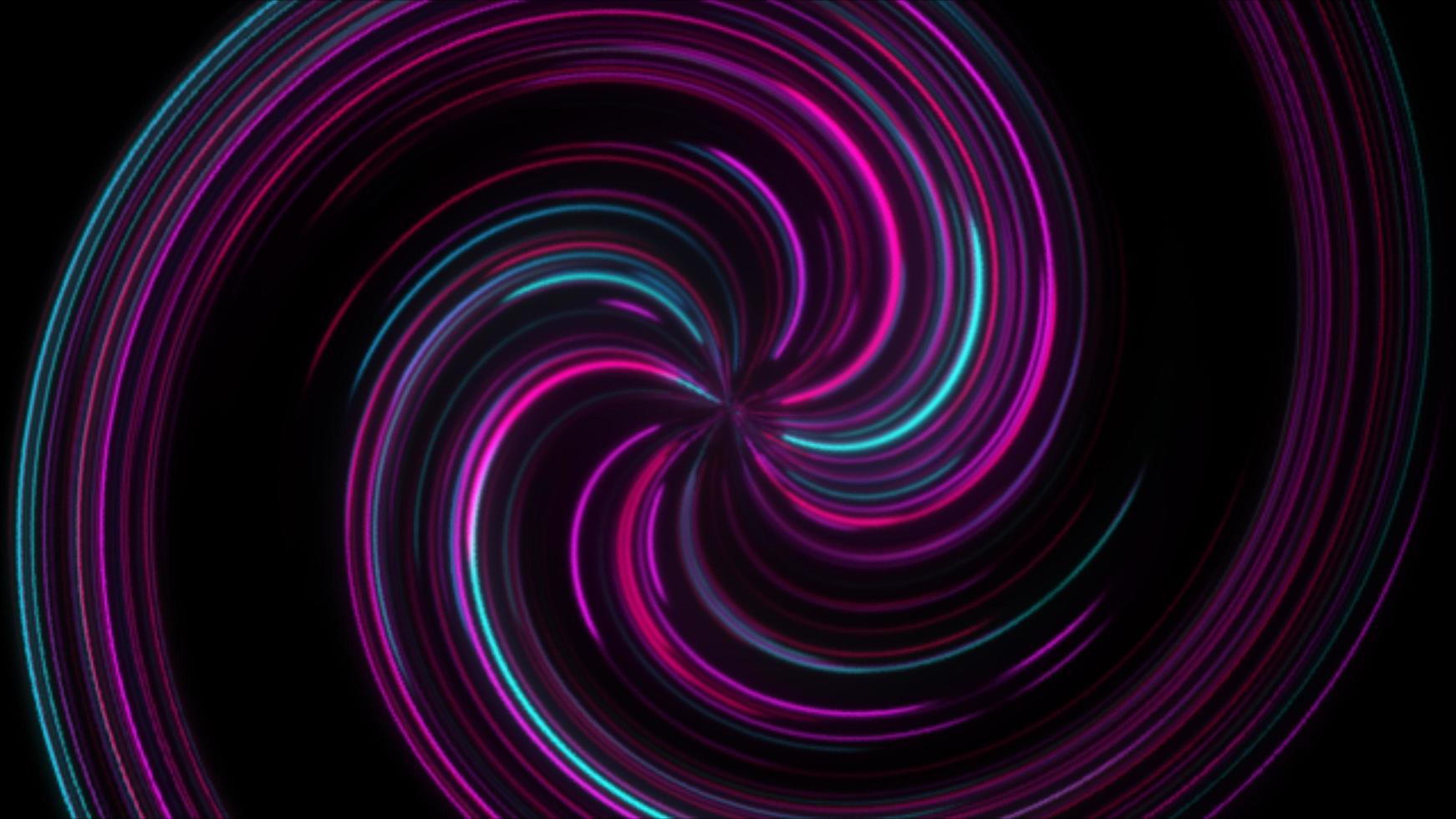 Twirl Neon Light Abstract Background, futuristic curve shiny photo